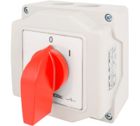 Пакетный переключатель в корпусе, 1p, 0-1, 16А, IP44, LK16/1.216-ОВ/45 TAREL