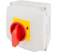 Пакетный переключатель в корпусе (под пломбирование), 3p, 0-1, 63А, IP44, LK63/2.211-ОК/45 TAREL