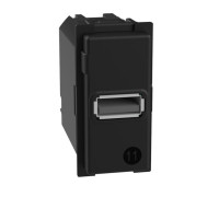 Механизм зарядного устройства USB тип - А 15 Вт/3000мА 1 модуль. Bticino Living Now. K4191A