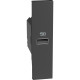 Розетка USB на тип - А 15 Вт/3000мА 1 модуль, черный, Bticino Living Now