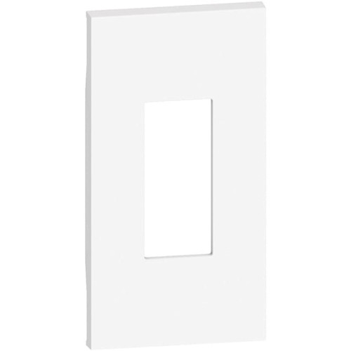 Розетка компьютерная RJ45 cat5e UTP 2 модуля, белый, Bticino Living Now
