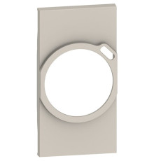 Лицевая панель розетки электрической с USB зарядкой 2К+З/USB 2 модуля. песочный. Bticino Living Now. KM63