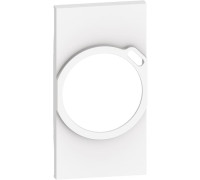 Лицевая панель розетки электрической с USB зарядкой 2К+З/USB 2 модуля. белый. Bticino Living Now. KW63