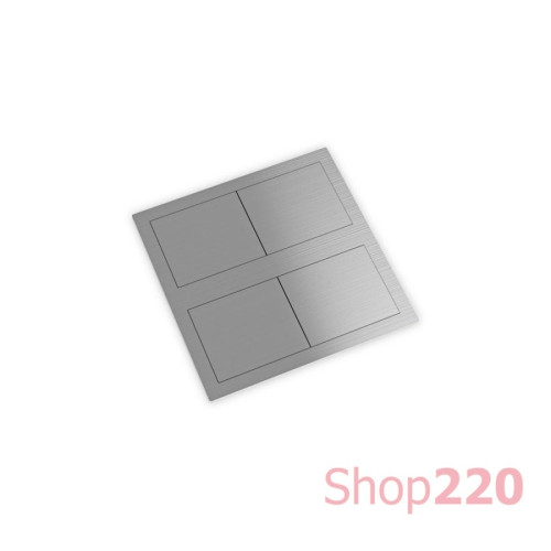 Врезная розетка в стол 220В + USB тип А+С, черный, Versahit ASA 060.15F.00045