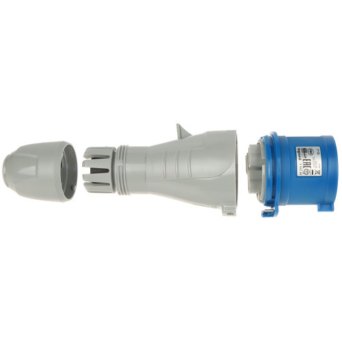 Силовая вилка 32A, 230В, 3 полюса, Tempra Pro 555234 Legrand