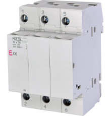 Разъединитель для предохранителей PCF 10 3P 32A 690V AC