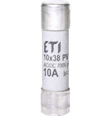 Сверхбыстрый предохранитель CH 10x38 gR 10A 700V (50kA AC) для защиты полупроводников