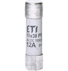 Сверхбыстрый предохранитель CH 10x38 gR 12A 700V (50kA AC) для защиты полупроводников
