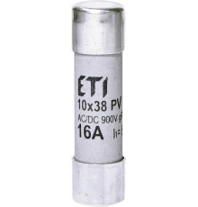 Сверхбыстрый предохранитель CH 10x38 gR 16A 900V (50kA AC) для защиты полупроводников