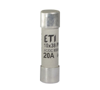Сверхбыстрый предохранитель CH 10x38 gR 20A 900V (50kA AC) для защиты полупроводников