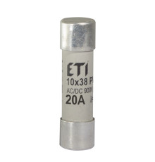 Сверхбыстрый предохранитель CH 10x38 gR 20A 900V (50kA AC) для защиты полупроводников