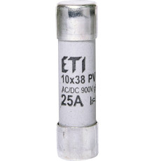 Сверхбыстрый предохранитель CH 10x38 gR 25A 900V (50kA AC) для защиты полупроводников