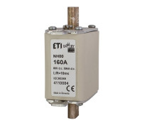 Предохранитель для защиты аккумуляторных батарей 160A 80V DC, NH-00 Battery
