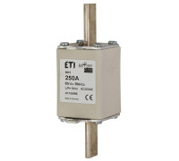 Предохранитель для защиты аккумуляторных батарей 250A 80V DC, NH-1 Battery