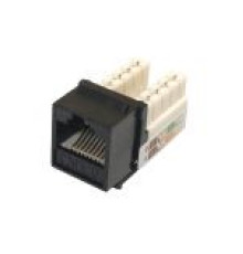 Компьютерный разъем RJ-45 UTP KeyStone, черный, 11014623 Hager