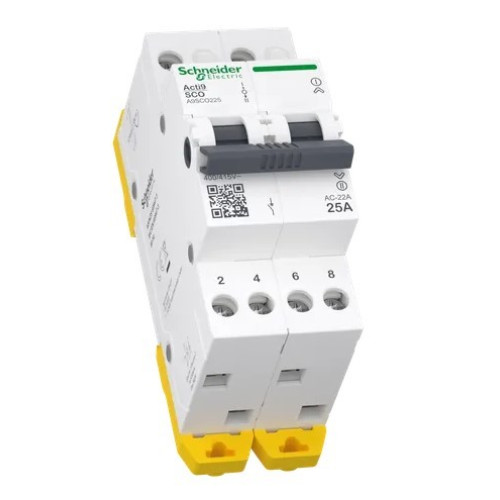 Переключатель ввода резерва 25А, 2 полюса, iSSW Acti9 Schneider Electric A9SCO225