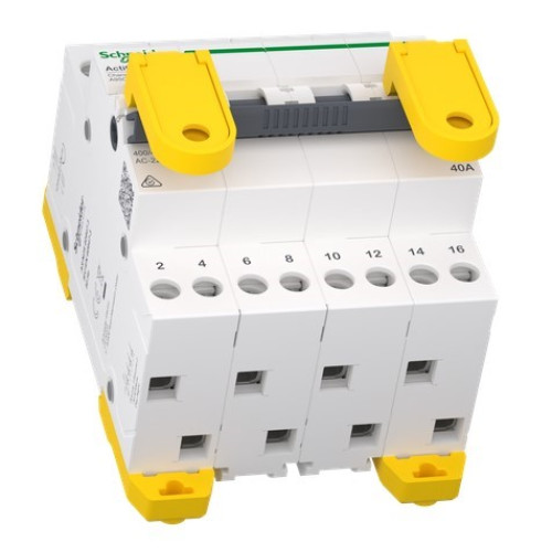 Переключатель ввода резерва 40А, 4 полюса, iSSW Acti9 Schneider Electric A9SCO440