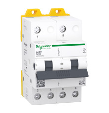 Переключатель ввода резерва 63А, 2 полюса, iSSW Acti9 Schneider Electric