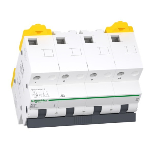 Переключатель ввода резерва 63А, 4 полюса, iSSW Acti9 Schneider Electric A9SCO463