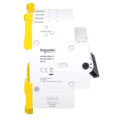Переключатель ввода резерва 63А, 4 полюса, iSSW Acti9 Schneider Electric A9SCO463