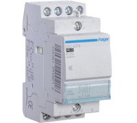 Контактор бесшумный 25 A, 230В, 2но + 2нз, Hager ESC427S