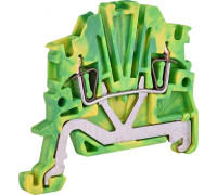Клемма пружинная заземляющая ESP-HTE.1 (1,5 мм кв, желто-зеленый)