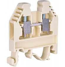 Клемма винтовая VS 4 PA (4 mm2_бежевая)