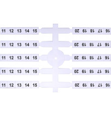 Маркировочная табличка (200шт.) EO3 (11-20)