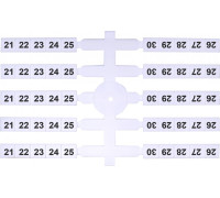 Маркировочная табличка (200шт.) EO3 (21-30)