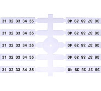 Маркировочная табличка (200шт.) EO3 (31-40)