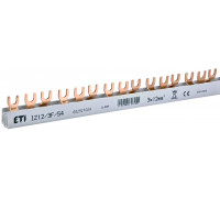 Шина питания IZ 12/3F/54 (12мм кв, 3P, 1м, Fork, 54mod.)