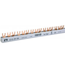 Шина питания IZ 12/3F/54 (12мм кв, 3P, 1м, Fork, 54mod.)