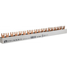Шина питания IZ 16/L1NL2NL3N/18 (16мм кв, 3P+N, 0.32м, Fork, 18mod.)