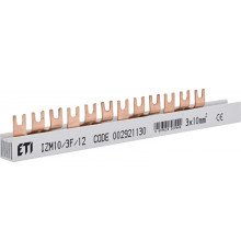 Шина питания IZM 10/3F/12 (10мм кв, 3P, 0.21м, Fork, 12mod., 4xMS/MPE)
