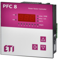 Регулятор реактивной мощности PFC 8 RS (8 ступеней, 97х97)