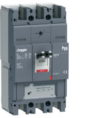 Автоматический выключатель h3, x630, In=630A, 3п, 50kA, LSnl