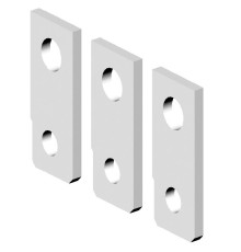 Переходник шинный ZB2 S800-630/3 (компл. 3 шт., прямые)