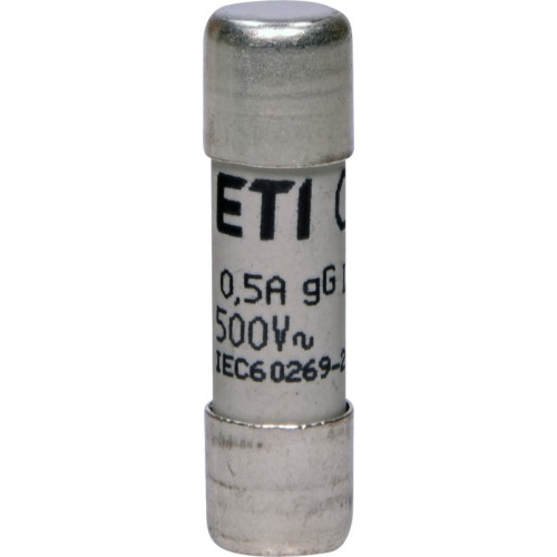 Предохранитель CH10x38 gG 0,5A 500V ETI 2651011
