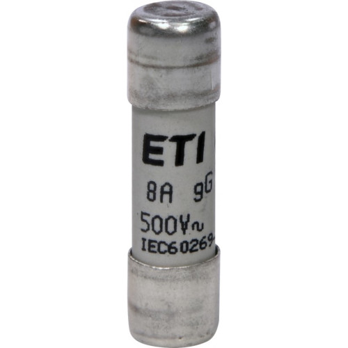 Предохранитель CH10x38 gG 8A 500V ETI 2651016