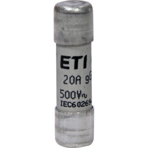 Предохранитель CH10x38 gG 20A 500V ETI 2651020