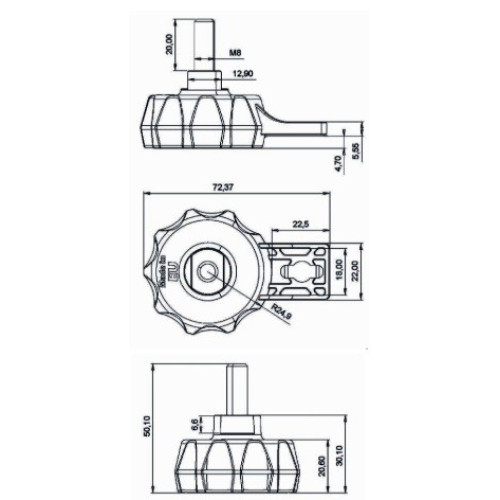 Ограничитель перенапряжения ETITEC A 280/5/B-NO (5кА_8/20) ETI 2441101