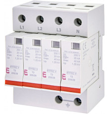 Ограничитель перенапряжения ETITEC V T2 255/20 (4+0)