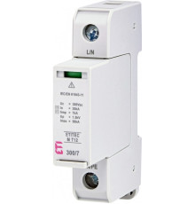 Ограничитель перенапряжения ETITEC M T12 300/7 (1+0, 1p, TNC)
