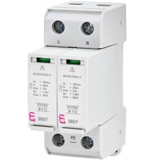 Ограничитель перенапряжения ETITEC M T12 300/7 (2+0, 2p, TNC-S)