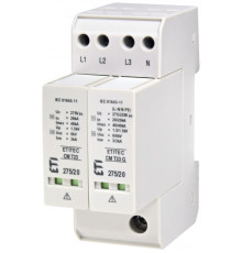 Ограничитель перенапряжения ETITEC CM T23 275/20 (3+1, 2р, ТТ)