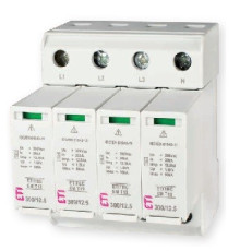 Ограничитель перенапряжения ETITEC SM T12 300/12,5 (3+1, 4p, TT)