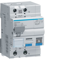 Дифавтомат с дуговой защитой AFDD, 1P+N 6kA C-25A 30mA A