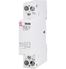 Контактор бесшумный 20А, 1НО+1НЗ, 220В AC/DC, RD 20-11 230V AC/DC ETI