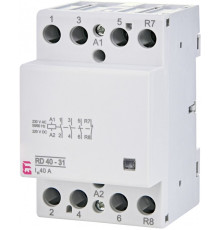 Контактор бесшумный 40А, 3НО+1НЗ, 220В AC/DC, RD 40-31 230V AC/DC ETI