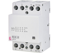 Контактор бесшумный 40А, 4НО, 24В AC/DC, RD 40-40 24V AC/DC ETI